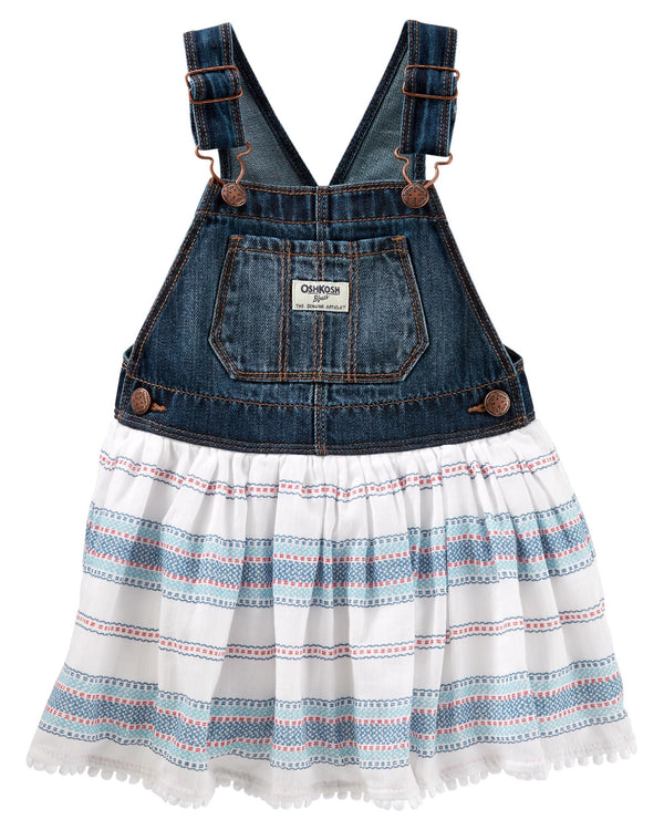 Jardinero OSHKOSH Pom Trim Jumper