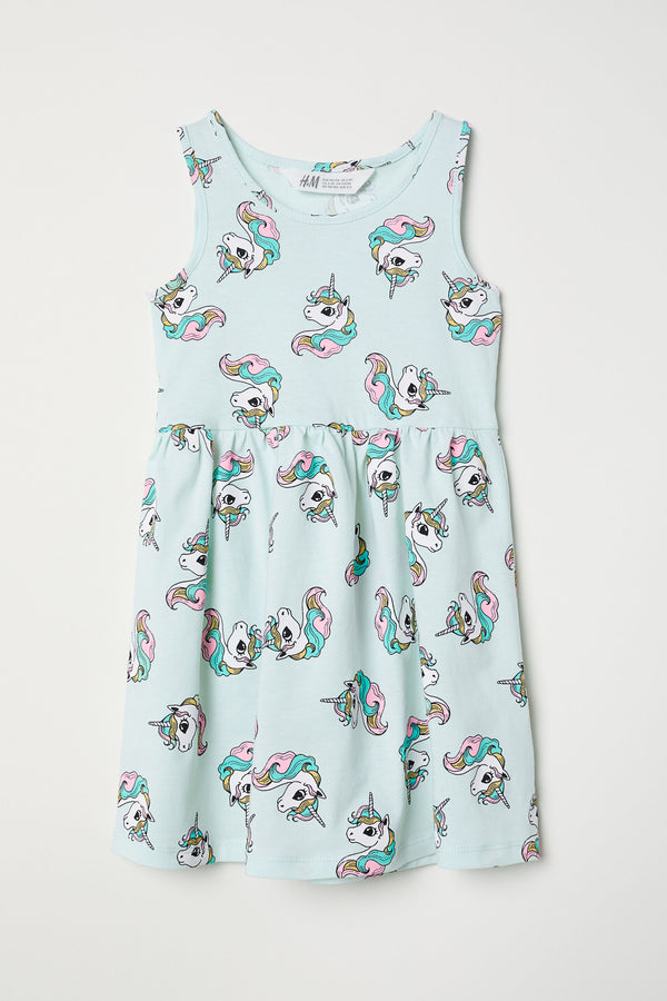 Vestido H&M Sleeveless Jersey Dress