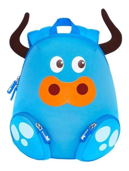 MOCHILA LONA ECO ANIMALES LIMA - Leopotamo