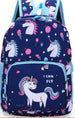Mochila Unicornio Little Kid Backpack Azul
