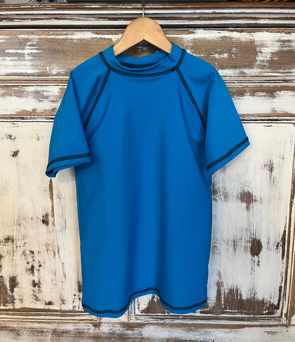 Remera Protección Solar UV + 50 Huppo Turquesa