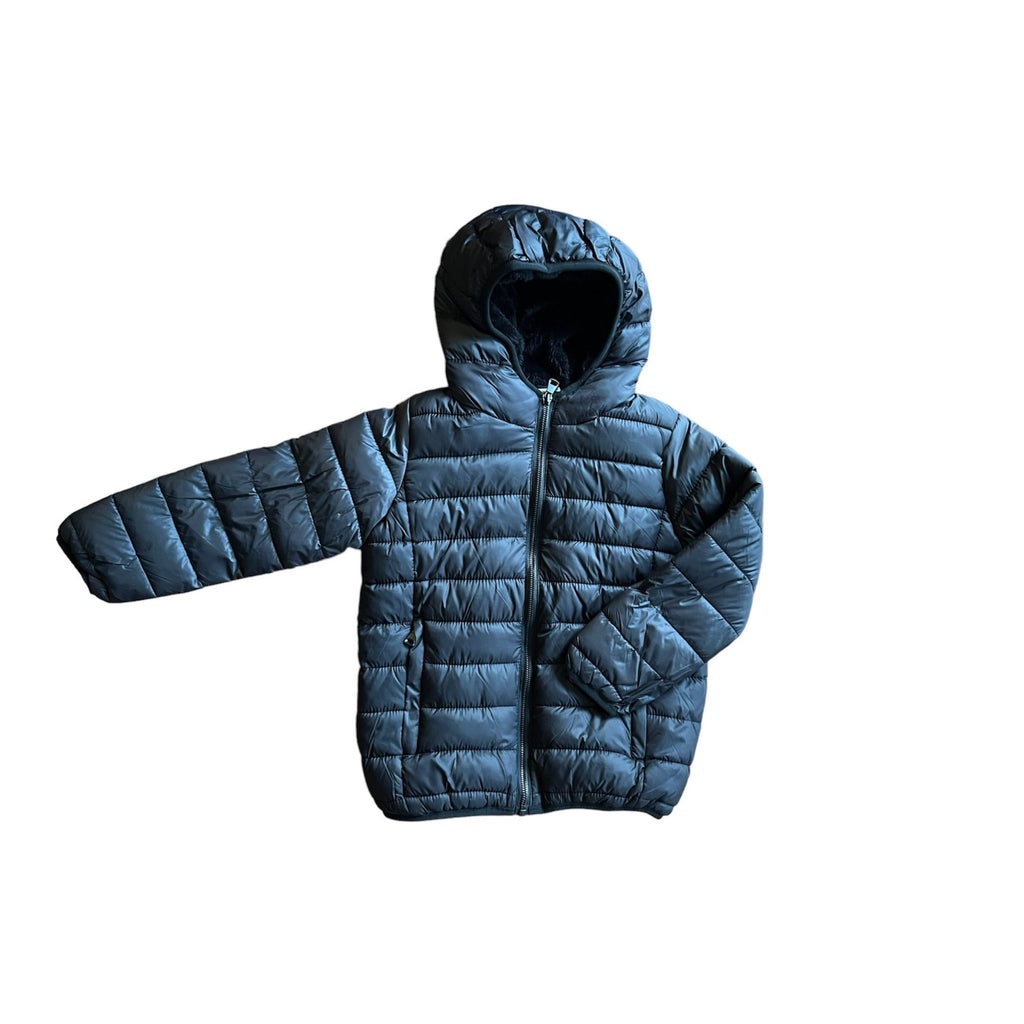 Campera impermeable de abrigo - piel interna . Importada Negra