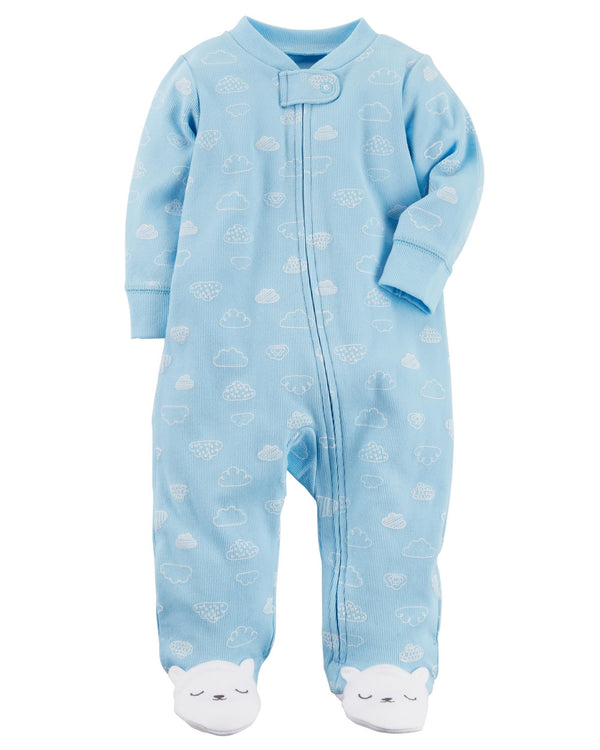 Enterito CARTERS Bunny Zip-Up Cotton Sleep & Play