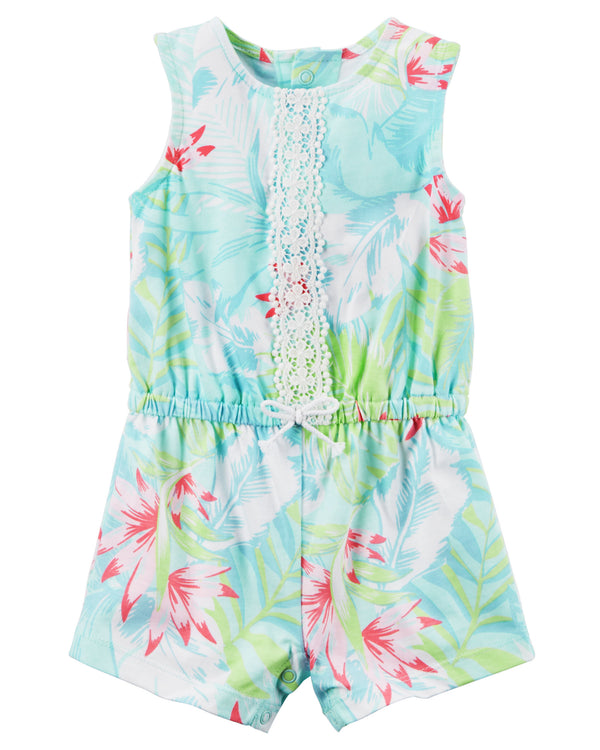 Mono CARTERS Hawaiian Floral Romper