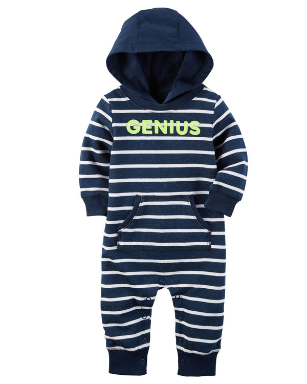 Enterito CARTERS Hooded French Terry Jumpsuit