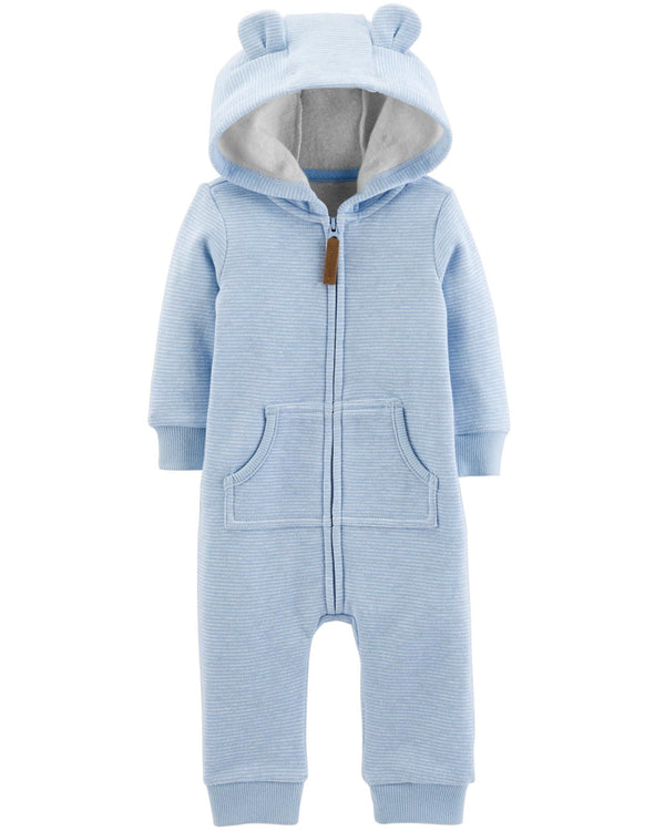 Enterito CARTERS Dog Hooded Fleece Jumpsuit - frisado