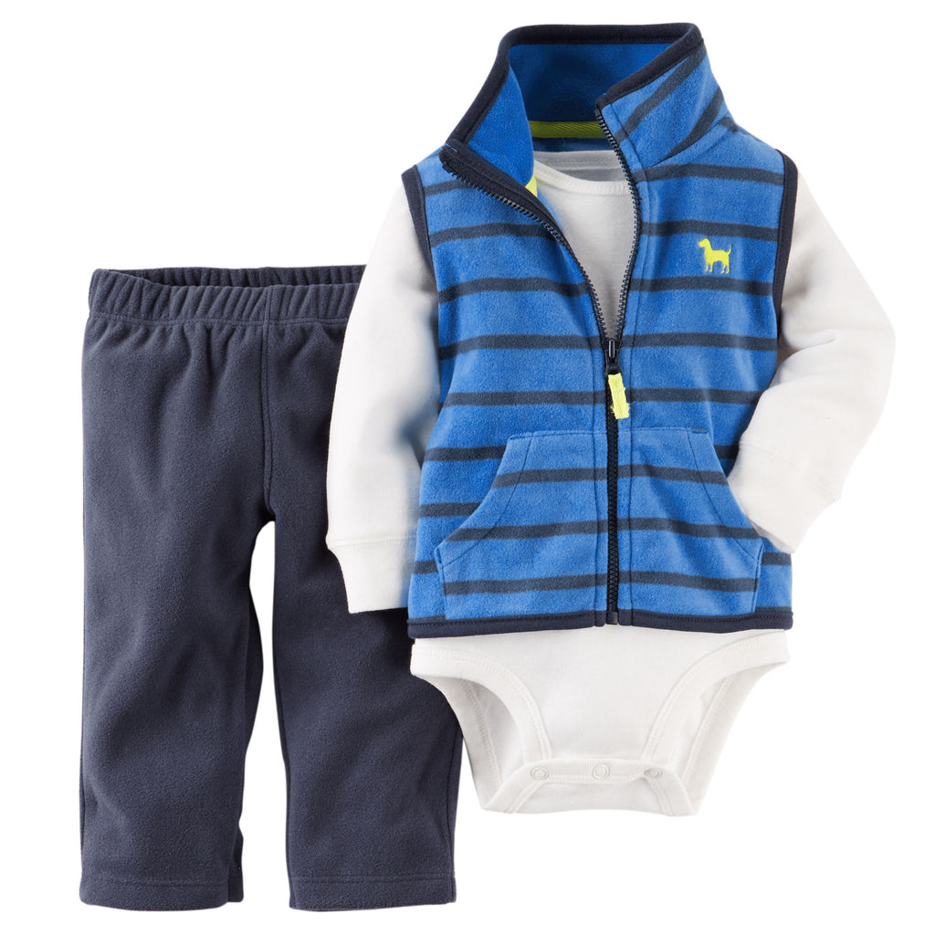 Conjunto CARTERS 3-Piece Vest Set