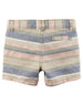 Bermuda CARTERS Striped Flat-Front Twill Shorts
