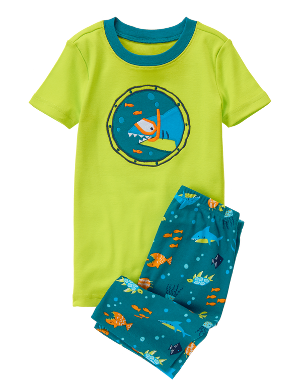 Pijama GYMBOREE Submarine Shortie 2-Piece Gymmies