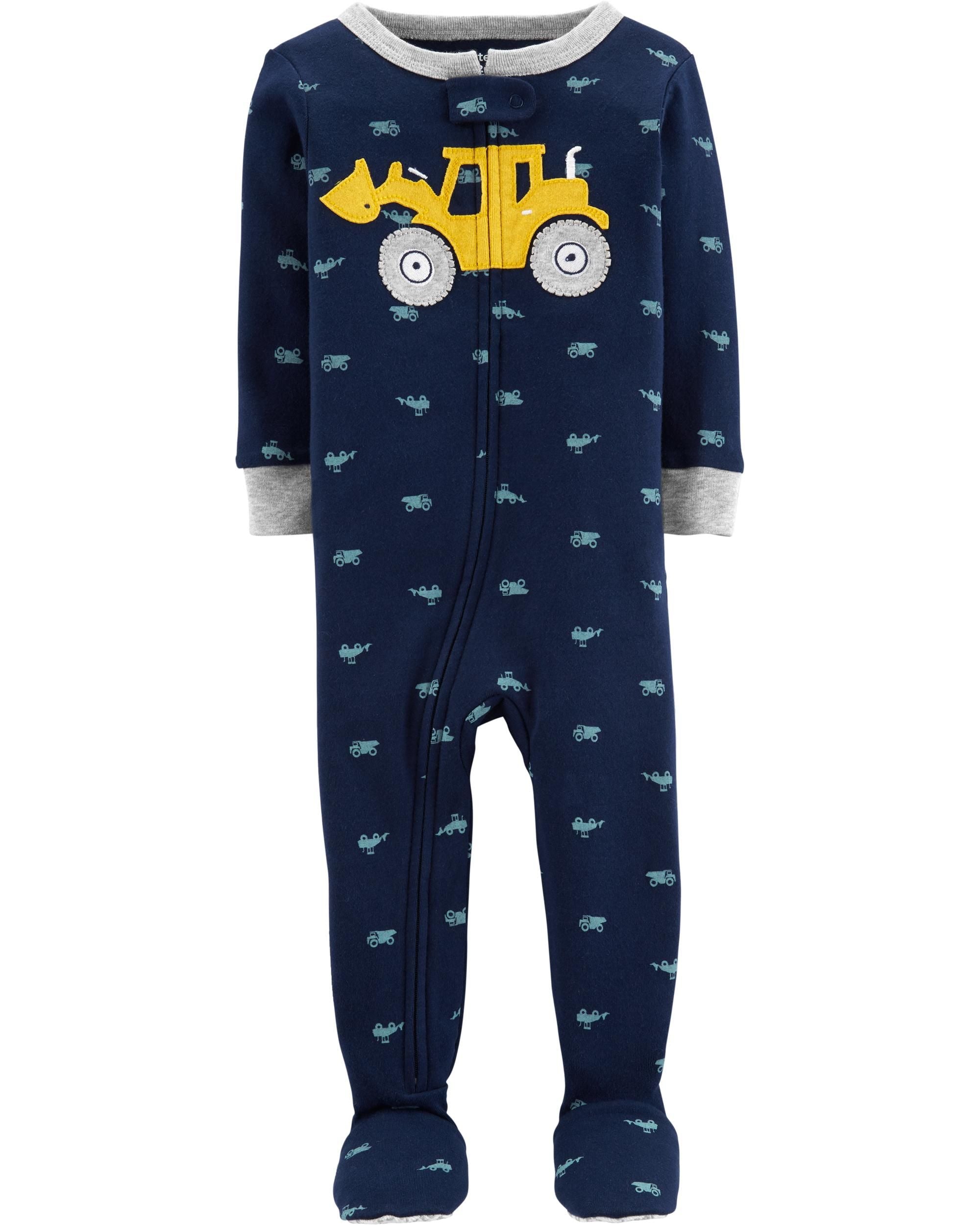 Pijama azul construcción Carters bebé Niño – Kima Shop HN