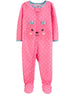 Pijama CARTERS 1-Piece Bear Poly Footie PJs
