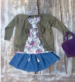 Cardigan pompom top