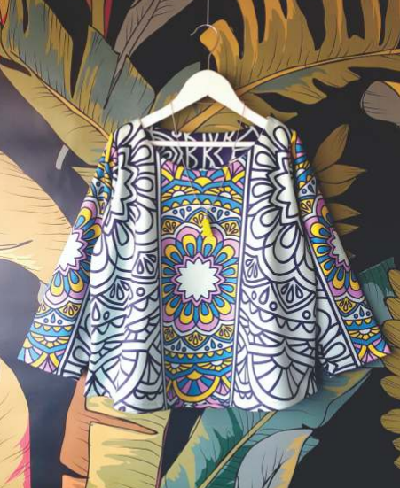 Buzo Evase Estampado Nina PRINTS