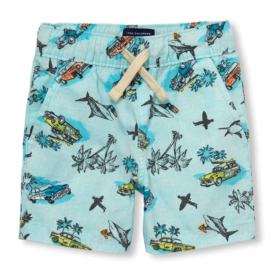 Shorts THE CHILDRENS PLACE Surf Life Print Woven Jogger Shorts