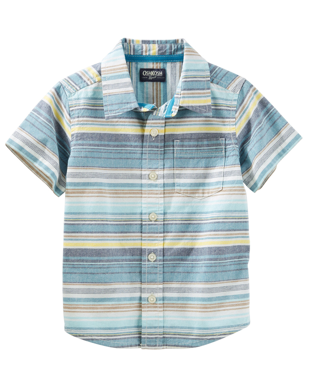 Camisa OSHKOSH Striped Button-Front Shirt