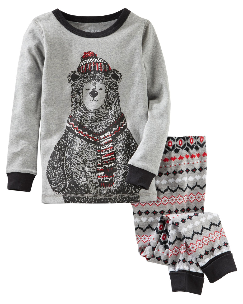 Pijama OSHKOSH 2-Piece Bear Snug Fit Cotton PJs