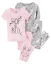 Pack de Pijamas CARTERS 4-Piece Bunny Snug Fit Cotton PJs