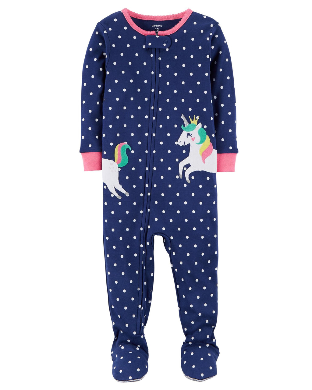 Pijama CARTERS 1-Piece Unicorn Snug Fit Cotton PJs