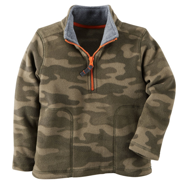 Buzo OshKosh Half-Zip Fleece Pullover - Micropolar