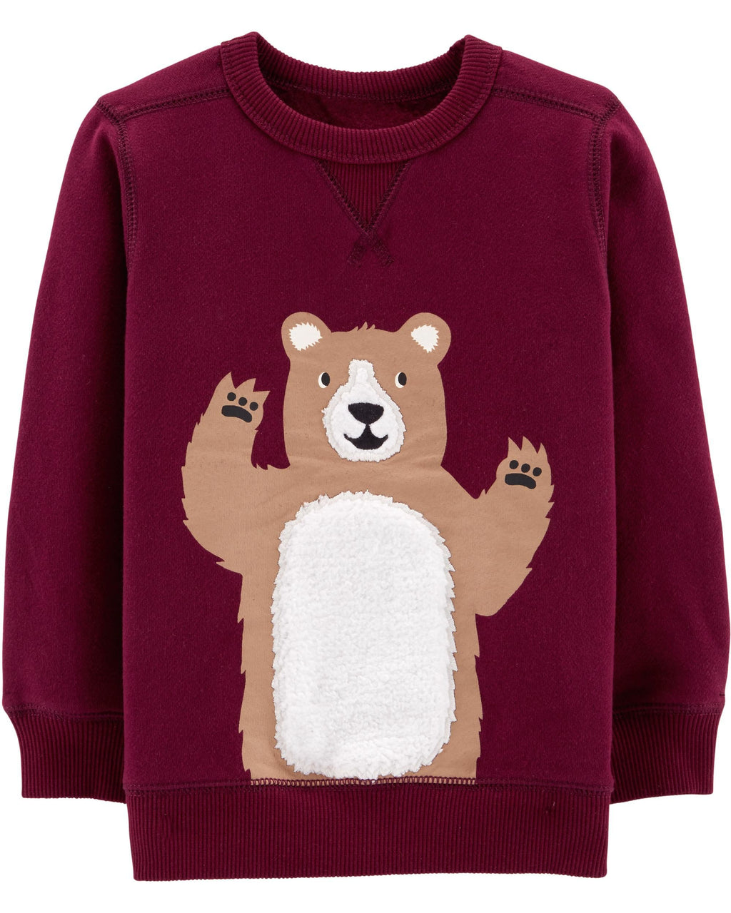 Buzo CARTERS Bear Fleece Sweatshirt ( frisado )