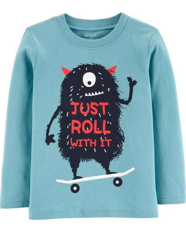 Remera CARTERS Monster Jersey Tee