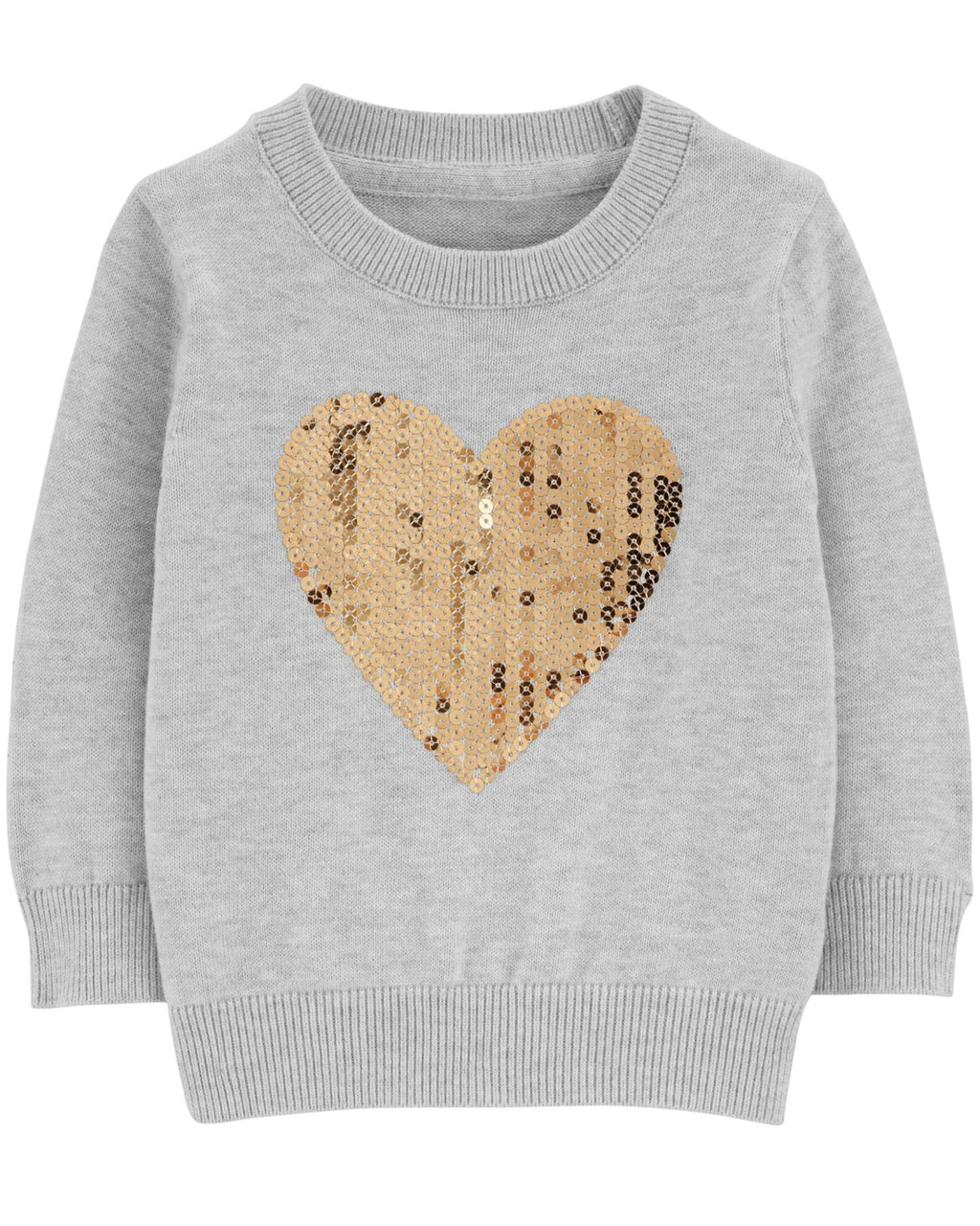 Sweater OSHKOSH Sequin Heart Pullover