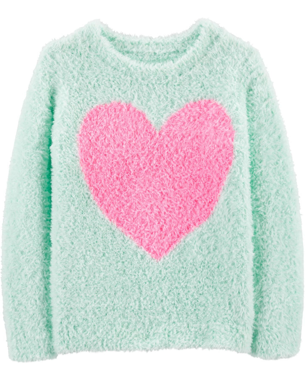 Sweater OSHKOSH Fuzzy Heart Sweater
