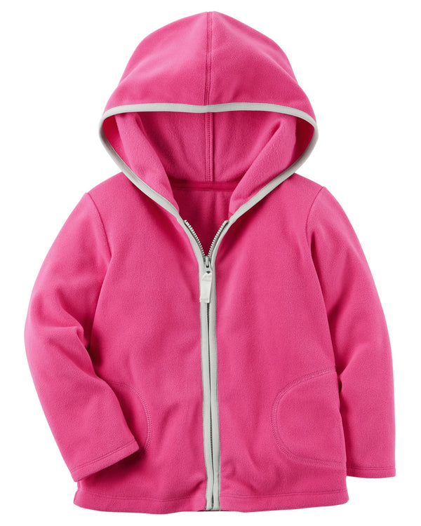 Campera CARTERS Fleece Zip-Up Hoodie - Micropolar