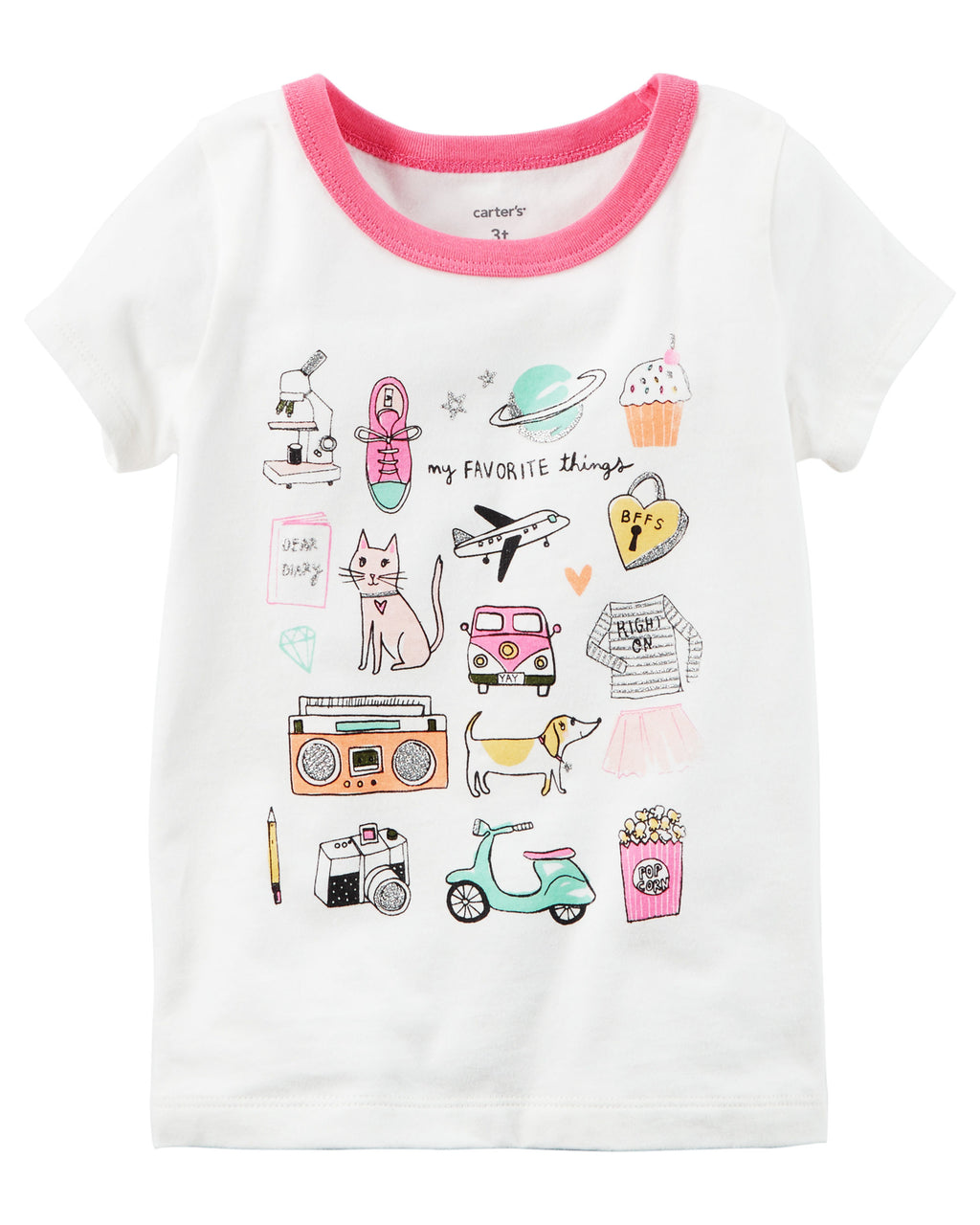 Remera CARTERS Favorite Things Graphic Tee