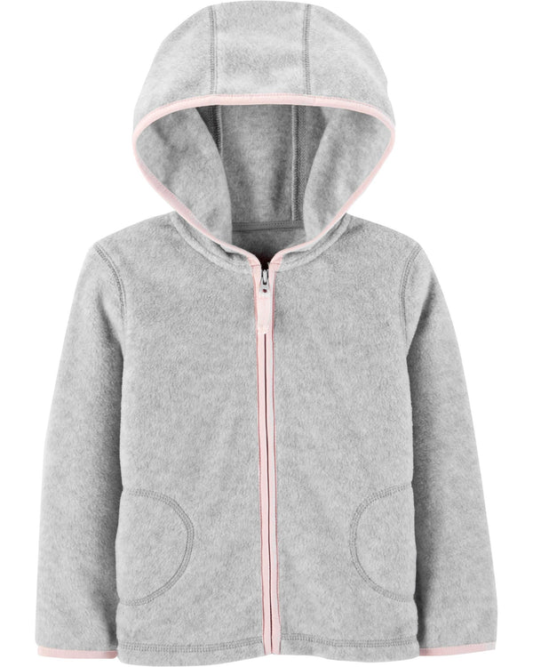 Campera Buzo CARTERS Zip-Up Fleece Hoodie ( micropolar )
