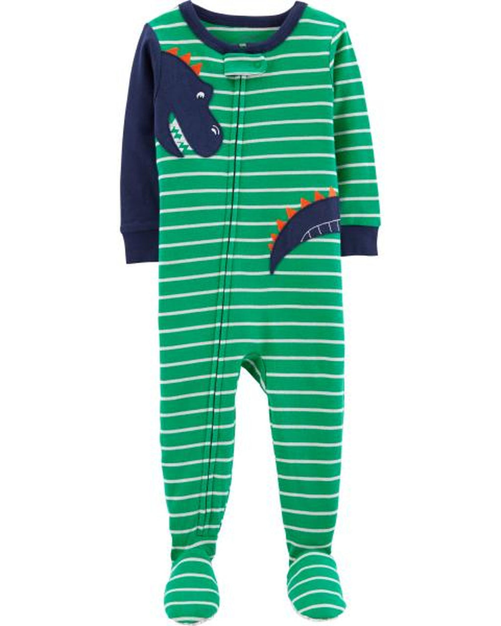 Pijama CARTERS 1-Piece Dinosaur Footed Snug Fit Cotton PJs