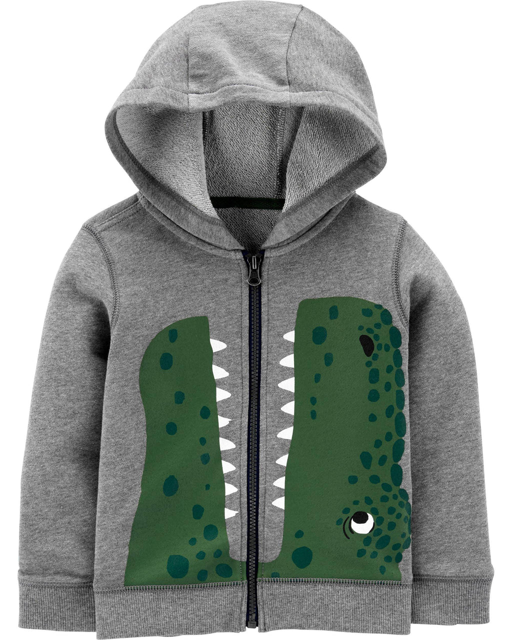 Campera Buzo CARTERS Dinosaur Zip-Up French Terry Hoodie