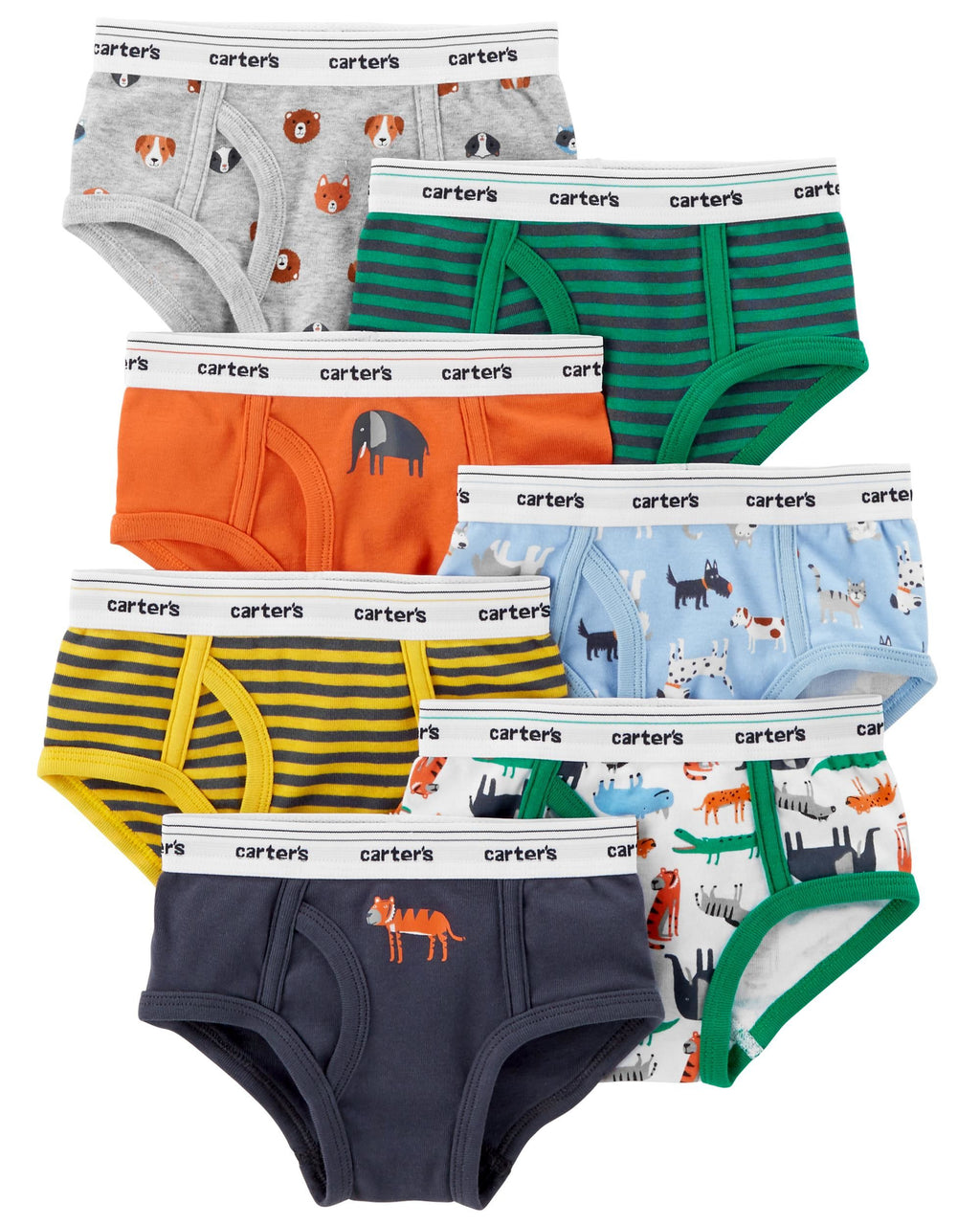 Pack de calzoncillos CARTERS 7-Pack Cotton Briefs