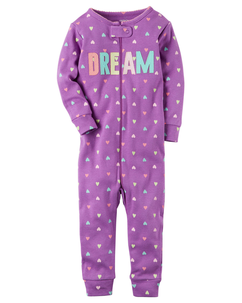 Pijama CARTERS 1-Piece Snug Fit Cotton Footless PJs