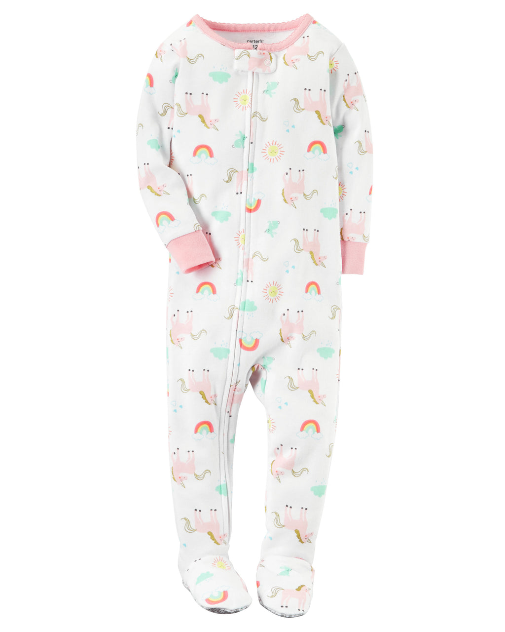 Pijama CARTERS 1-Piece Unicorn Snug Fit Cotton PJs