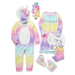 Pijama CARTERS 1-Piece Unicorn Hooded Fleece Footless PJs Micropolar