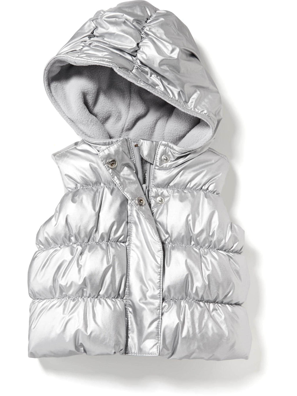 Chaleco OLDNAVY Hooded Metallic Frost Free Vest