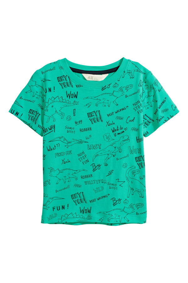 Remera H&M T-shirt with Printed Motif