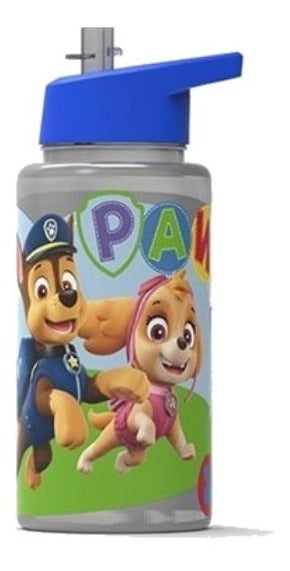 Vaso Botella Straw Top con pico 500  ml Paw Patrol