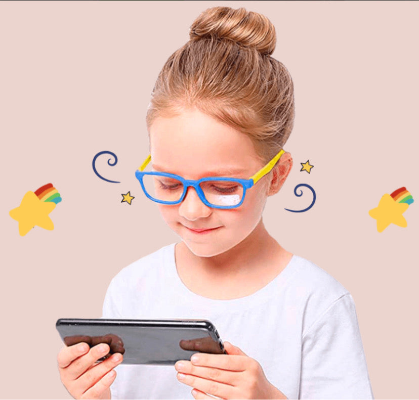 Gafas de filtro de luz azul de las pantallas digitales para Niños.