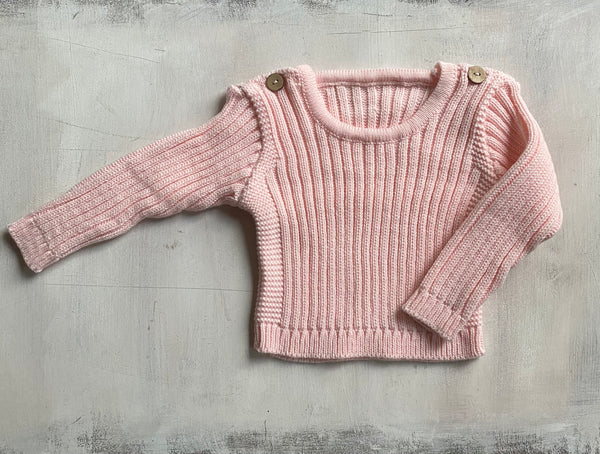 Sweater tejido Hipoalergénico Rosa