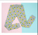 Pijama 2 piezas 100% algodón hipoalergénico Modelo Lemon