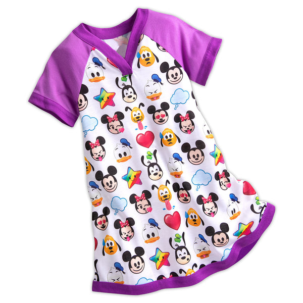 Camison / Vestido DISNEY World of Disney Emoji Nightshirt for Girls