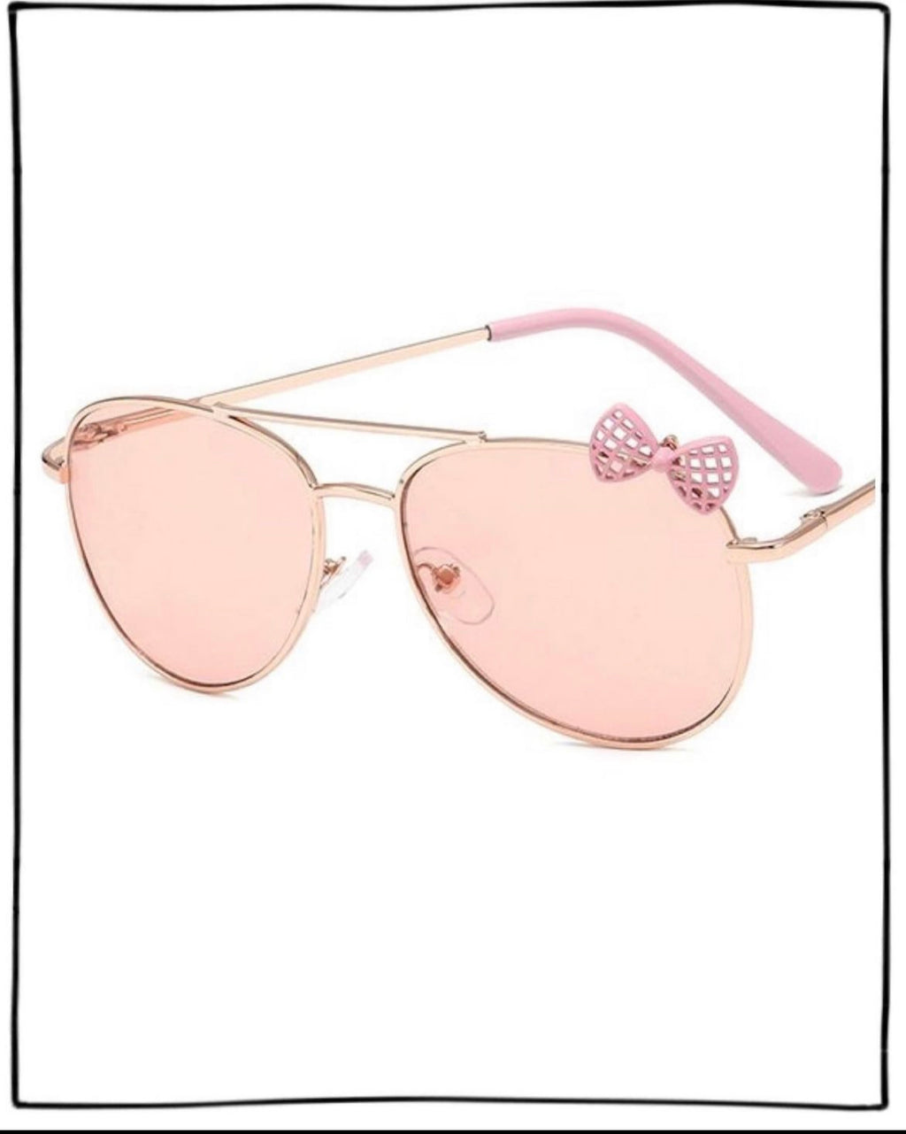 Lentes de Sol  Sunglasses con Protección UV +400 Rosa Claro