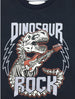 Remera de algodón mangas largas Dinosaurios Rock   Crayón