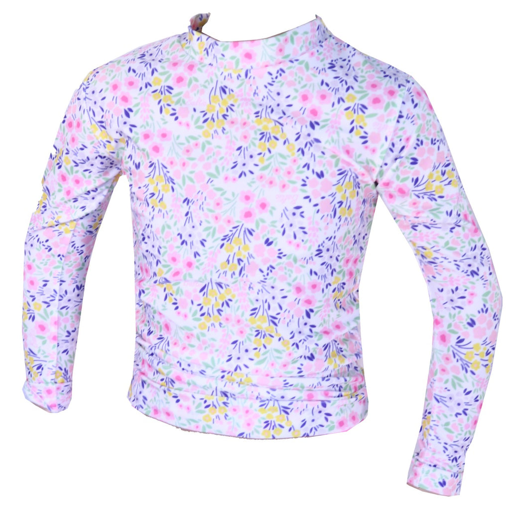 Remera mangas largas  Flowers Protección UV Baltic Floral