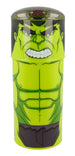 Vaso Botella Con pico rebatible y tapa 350 ml Hulk