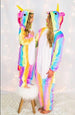 Pijama Enterito micropolar soft Unicornio Rainbow