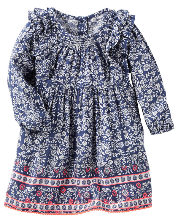 Vestido OSHKOSH - Floral Dress